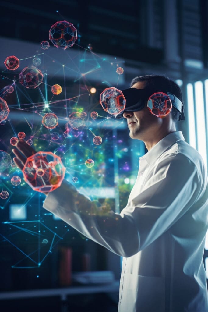 Image: Scientist, chemistry (s. lunar agriculture)