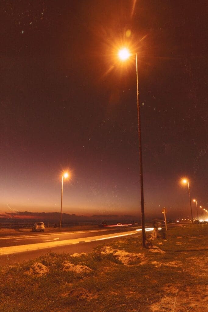Light pollution: mitigation measures for environmental protection vintage landscape photo res
