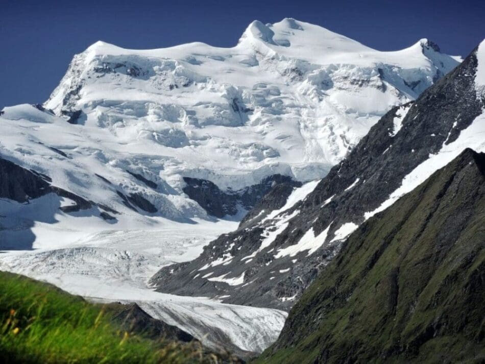 Image: The north side of the Grand Combin glacier