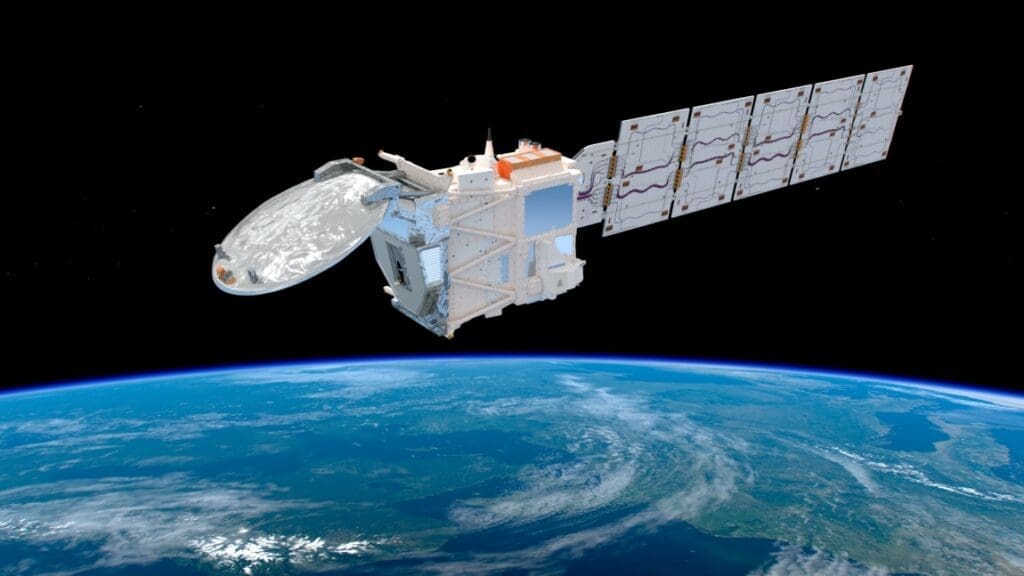 Satellite to unravel how clouds impact future climate change Image: EarthCARE over Europe