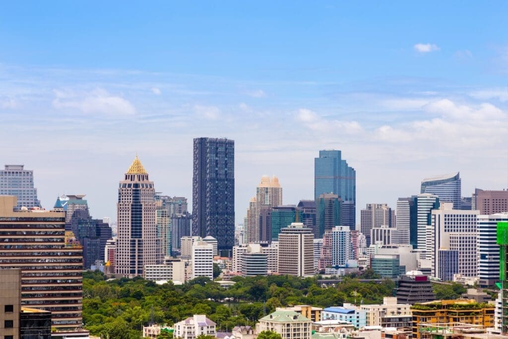 Climate change could force Bangkok to move, official warns downtown business district bangkok thailand res