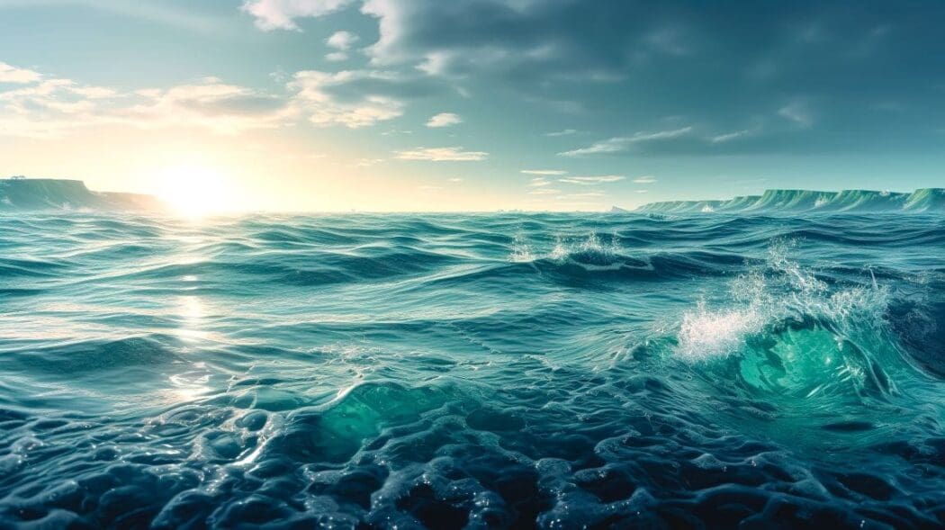 Image: Sea, waves, water (s. climate, science)