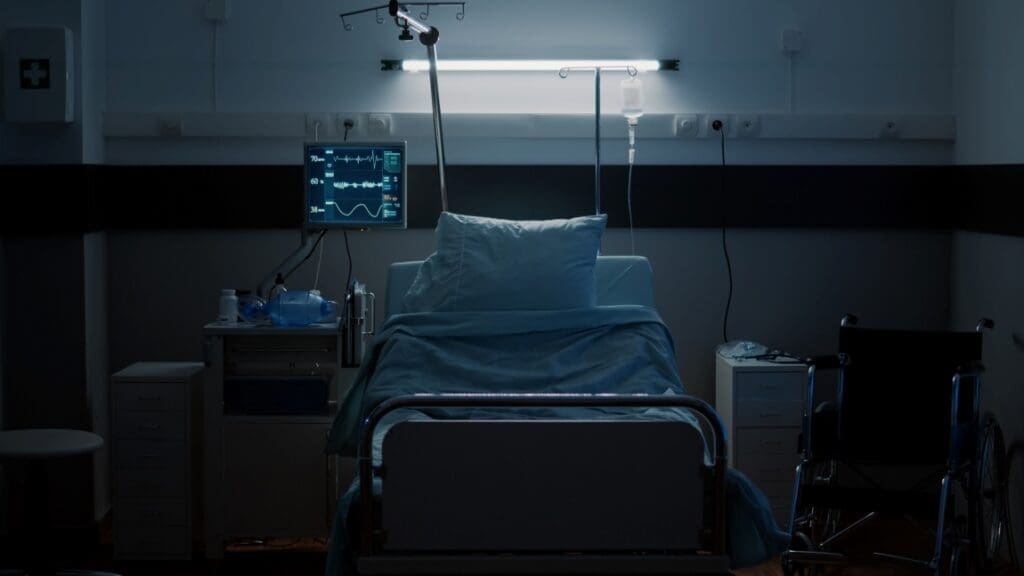 Research on human-centered indoor climate for health centers Image: Hospital room