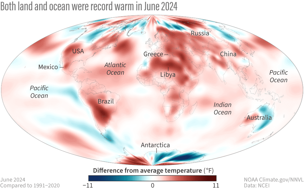global june 2024 temperature map 2024 06