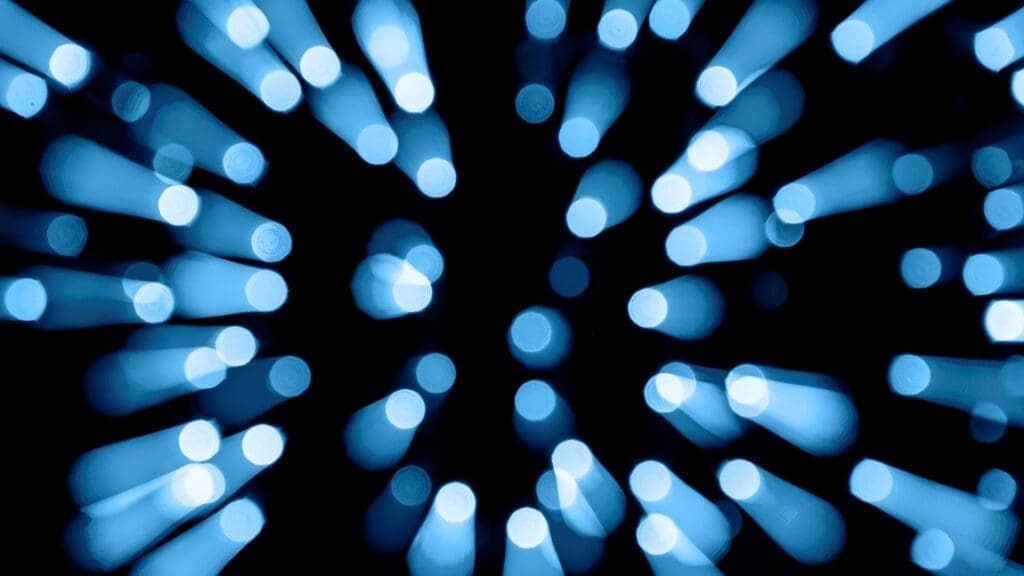 A promising new method uses light to clean up 'forever chemicals' trails blue lights res