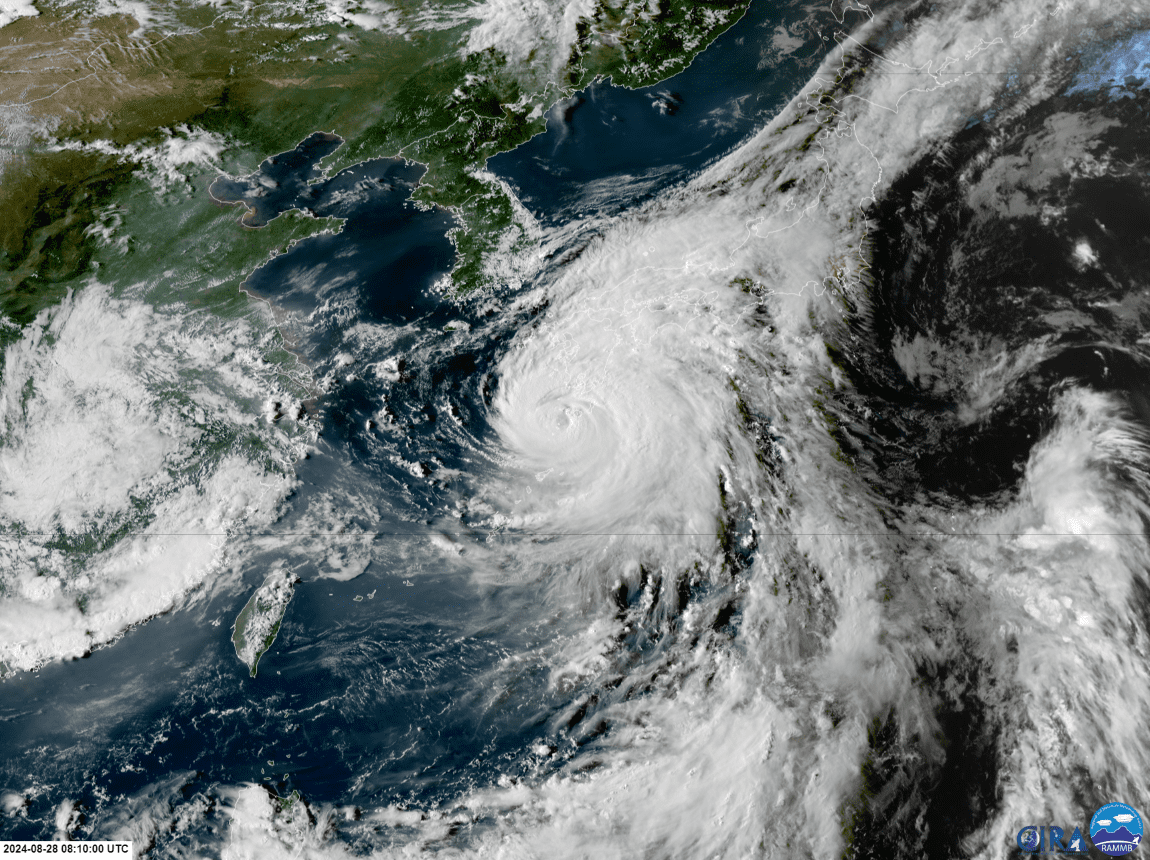 Thousands told to evacuate as ‘extremely strong’ typhoon nears Japan