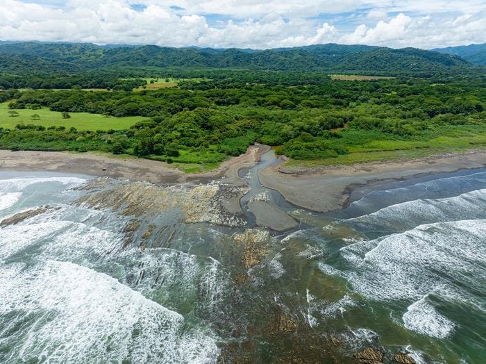 aerials around Playa del Ostional 0383 20220616 RyanChachiCraig