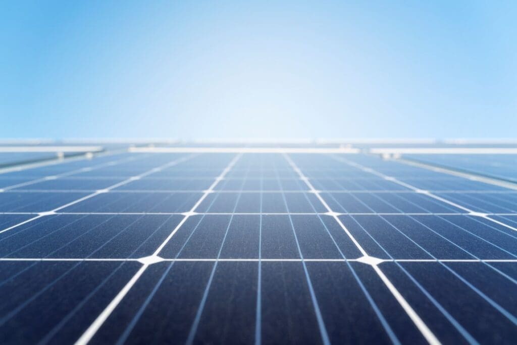 Scalable Production of Next-Generation High-Performance Printable Solar Cells beautiful alternative energy plant with solar panels res
