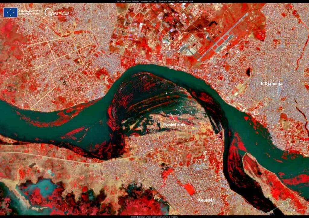 Satellite Image: Cameroon Floods