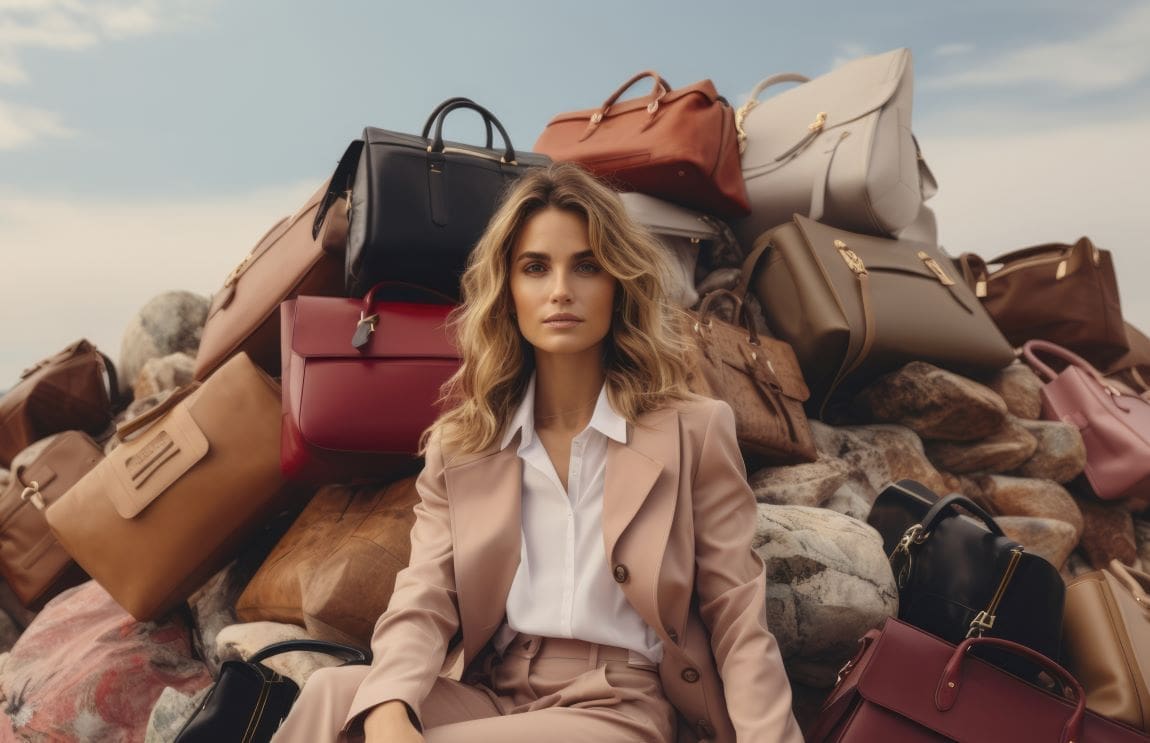 Image: woman, fashion, merchandise (AI Gen.)
