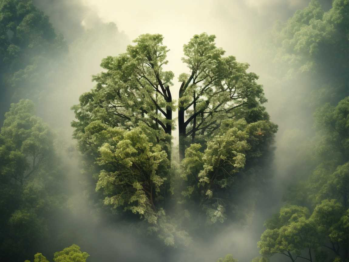 Image: Illustration - air pollution and wildfire smoke may contribute to memory loss in Alzheimer’s disease