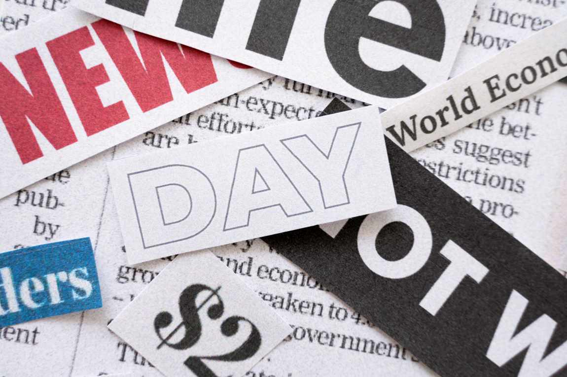 Collage news papers, mentions