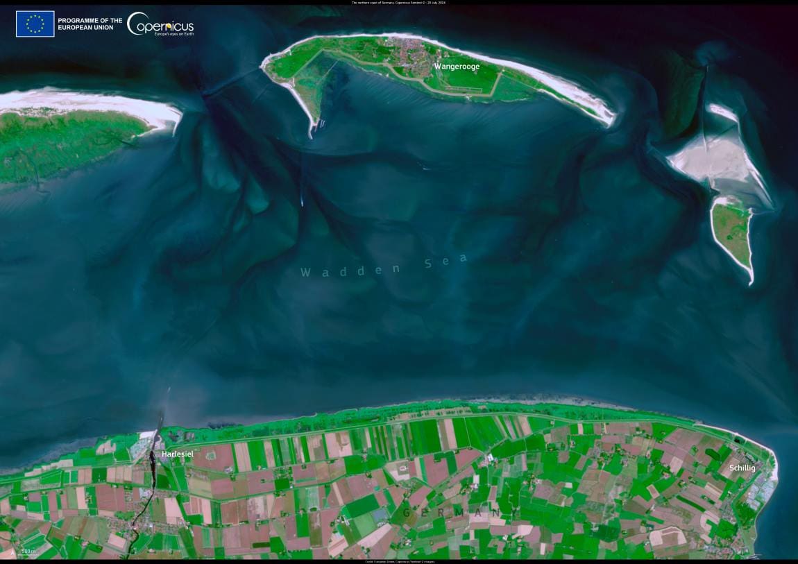 Image of the day: Germany’s northern coast threatened by rising sea levels