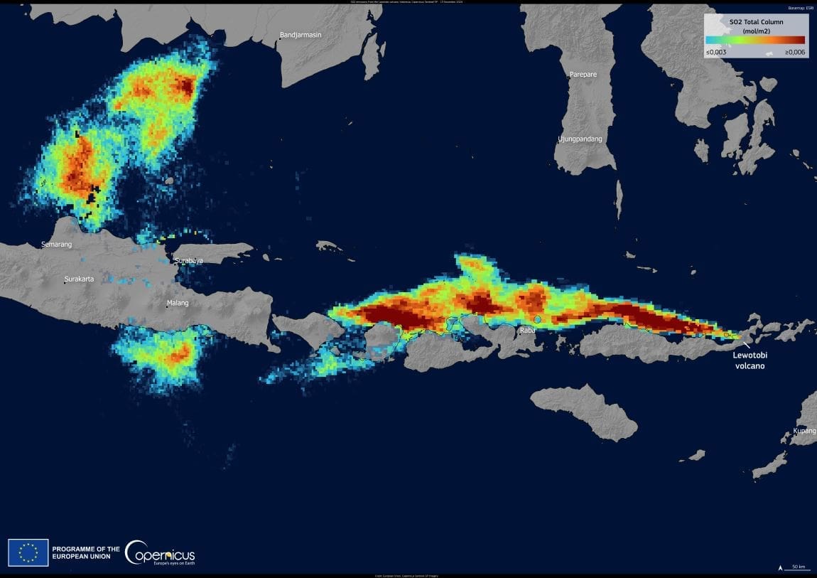 Satellite Image: Indonesia