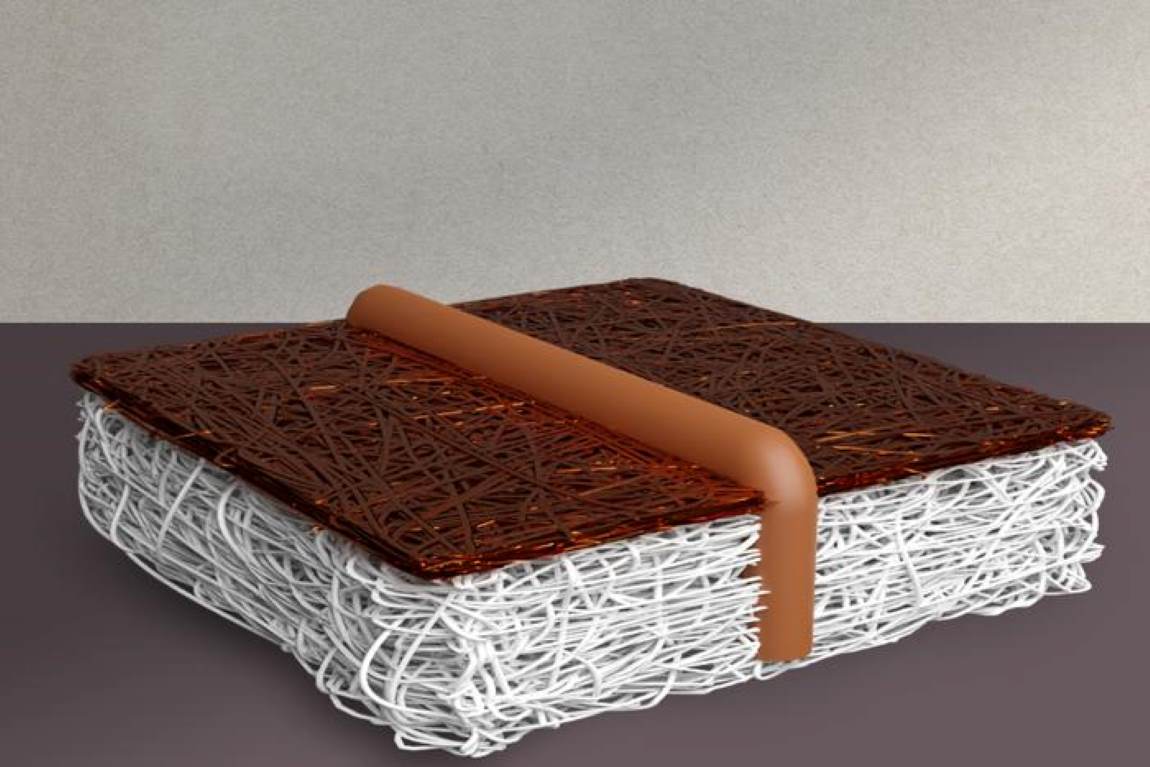 Image: A new electrode design developed at MIT boosts the efficiency of electrochemical reactions that turn carbon dioxide into ethylene and other products