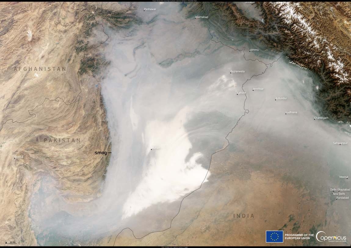 Satellite Image: Pakistan