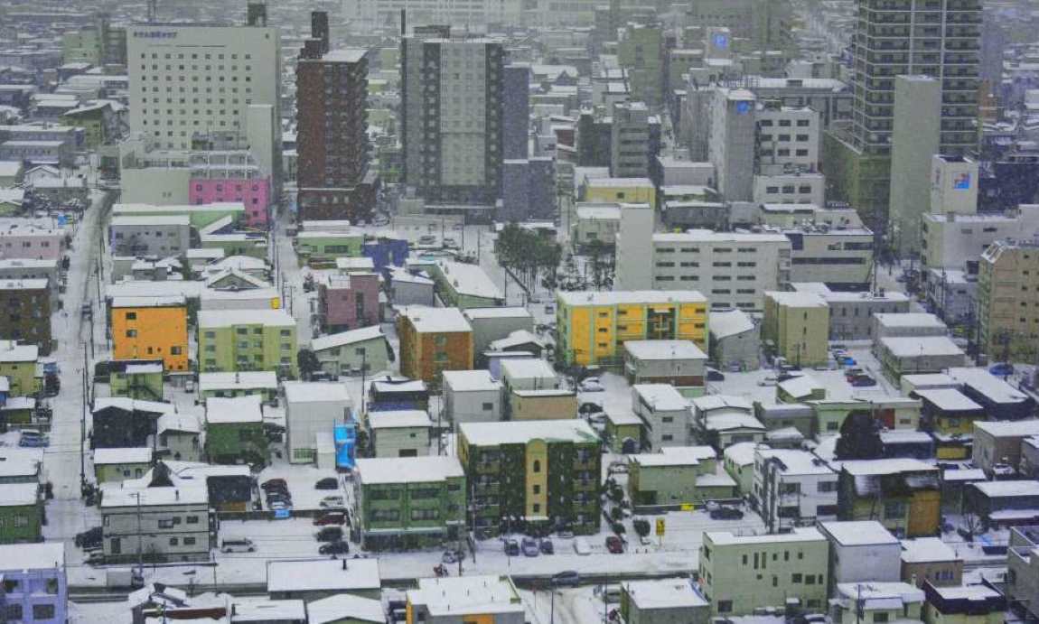 Image: Tokyo, Japan; photography of building structures