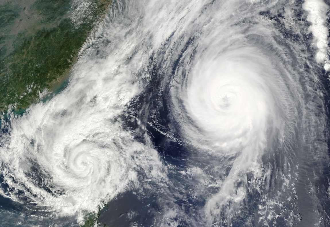 Satellite Image: Hurricane, Tropical cyclone, Typhoon