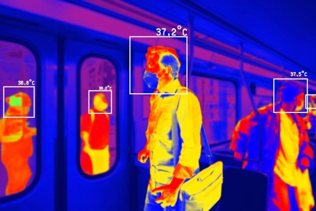 Climate change exposure associated with increased emergency imaging people thermal temperature res
