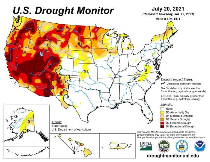 usdm Amwest droughts res
