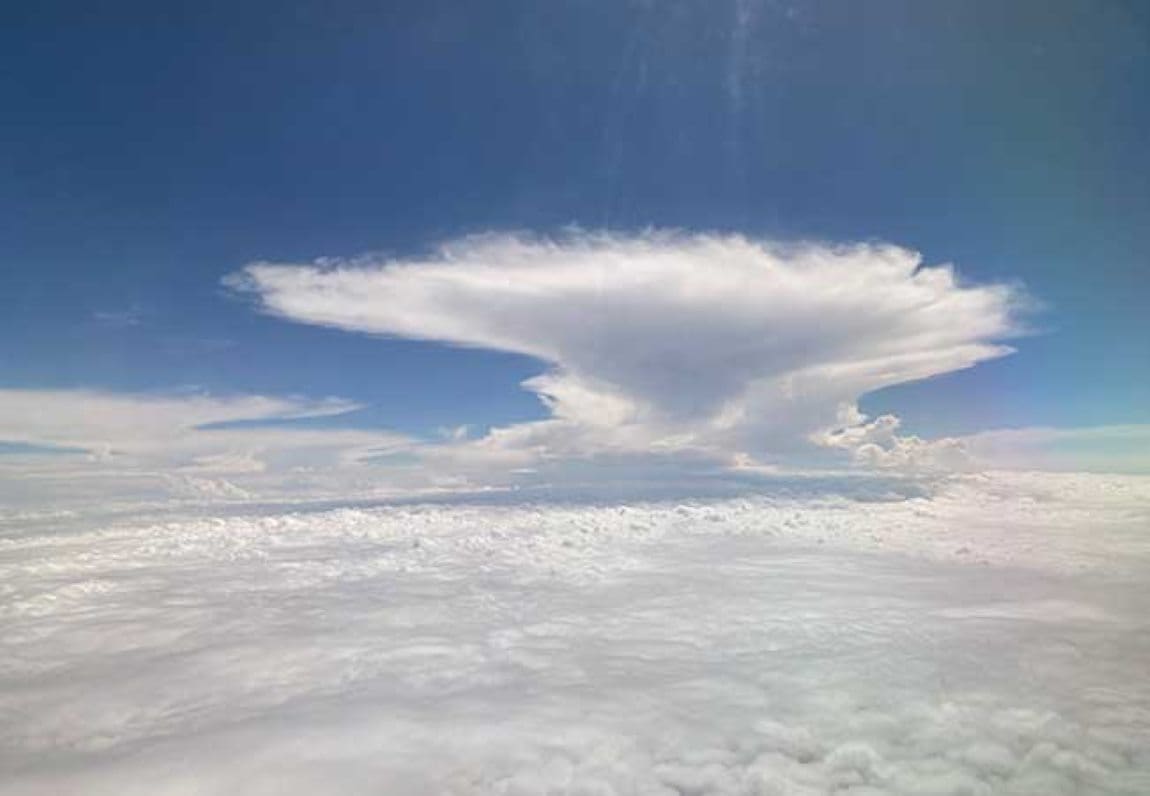 Image: Clouds over the Amazon basin