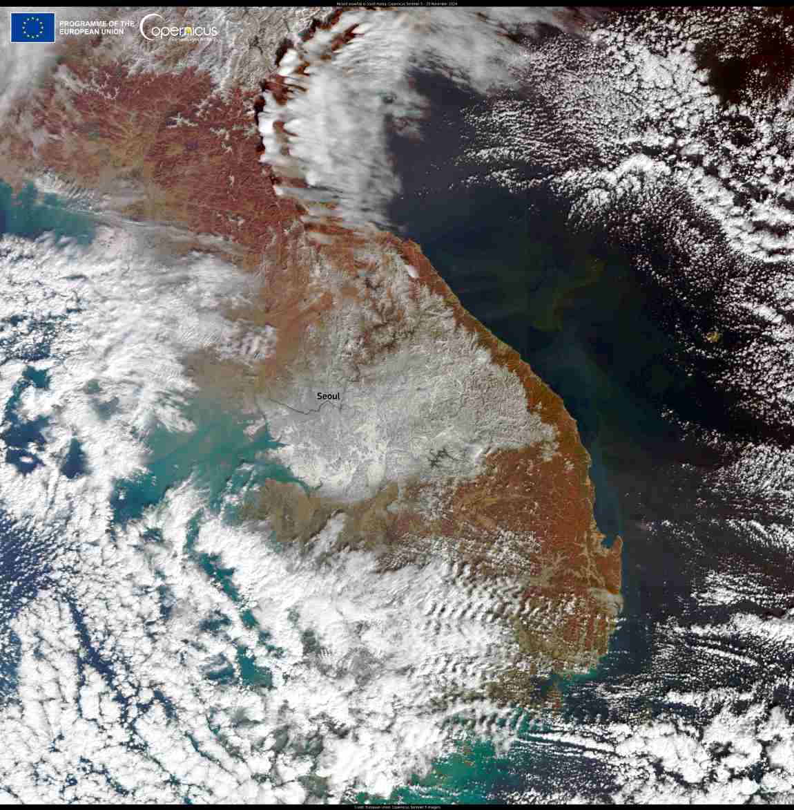 Satellite Image: Korea