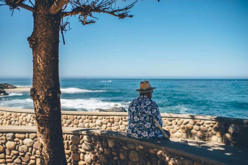 Old man at sea