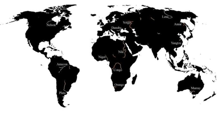 largest rivers global res
