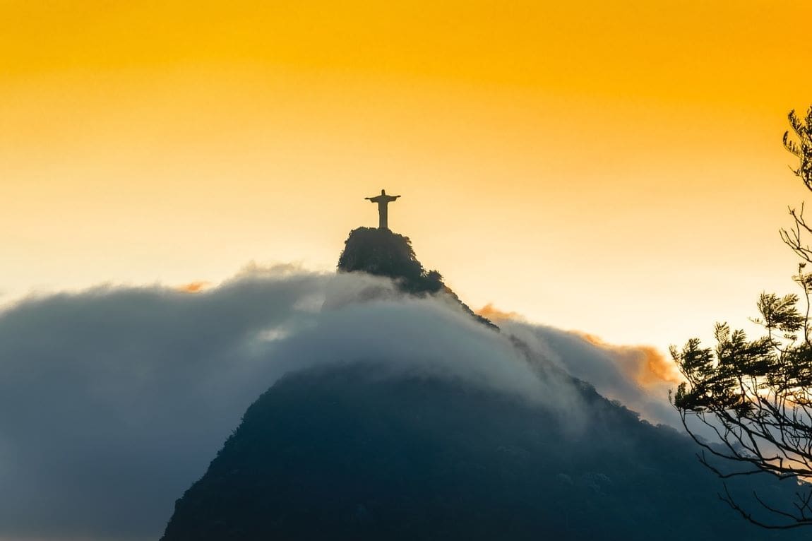 Image: Christ the Redeemer Statue (s. climate disasters, climate change, Brasil)