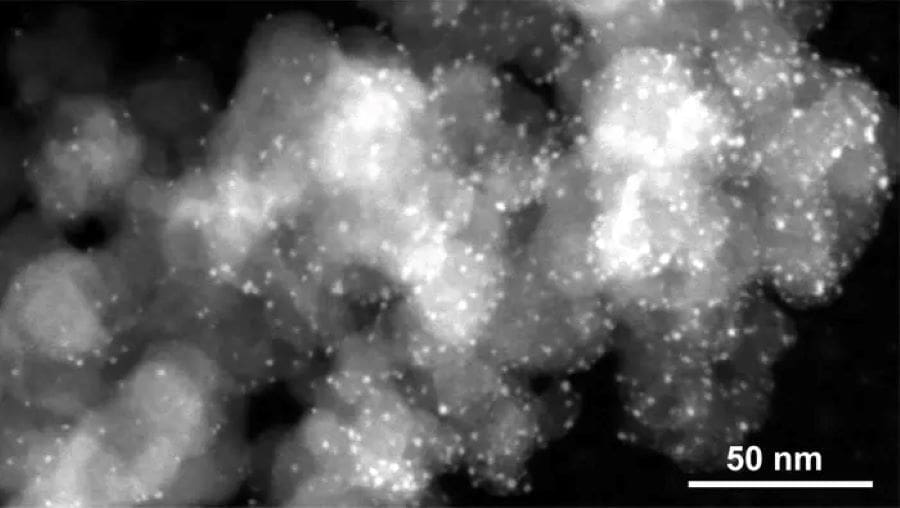 Revolutionizing acetaldehyde production with CO₂: A greener path for industry Image: Copper-cluster catalysts on activated carbon (s. Acetaldehyde)