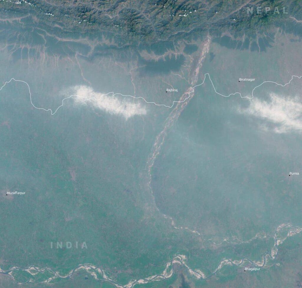 Satellite Image: Indo-Gangetic Plain