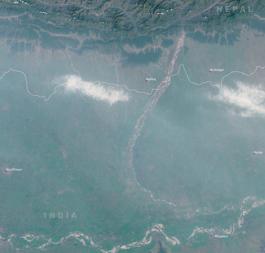 Satellite Image: Indo-Gangetic Plain
