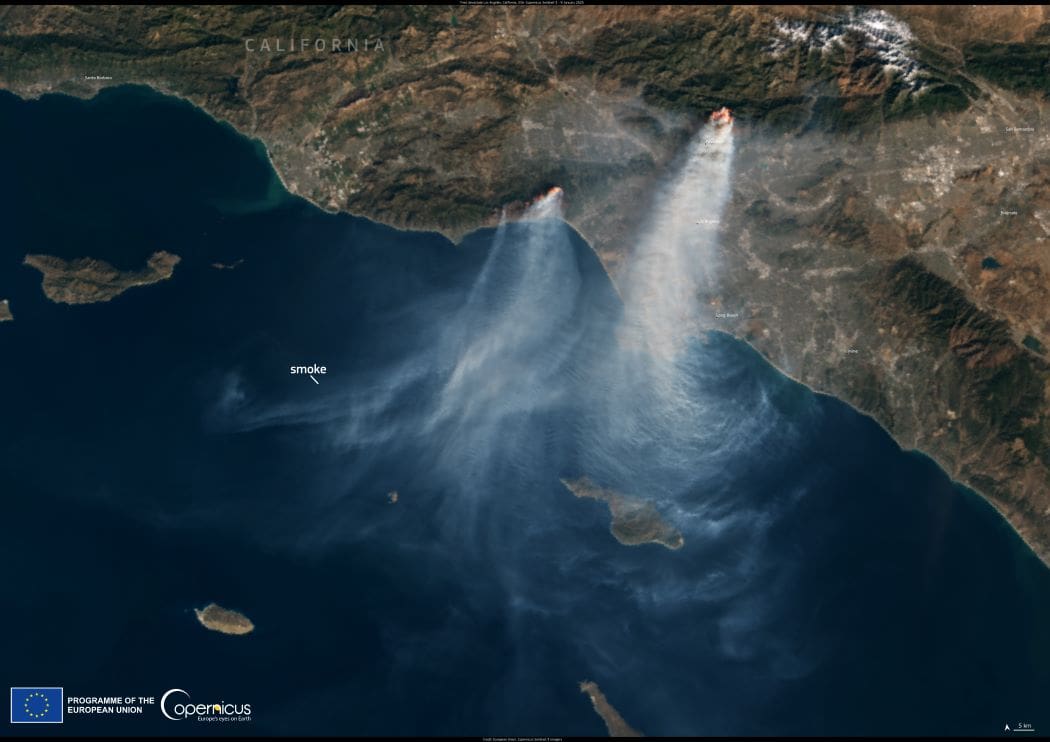 Image of the day: Wildfires engulf Los Angeles