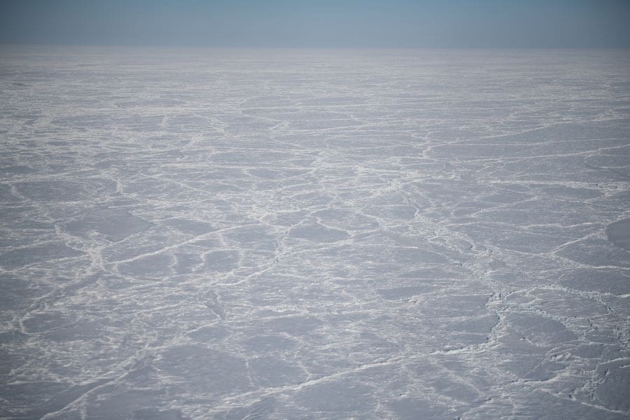 Arctic pack ice