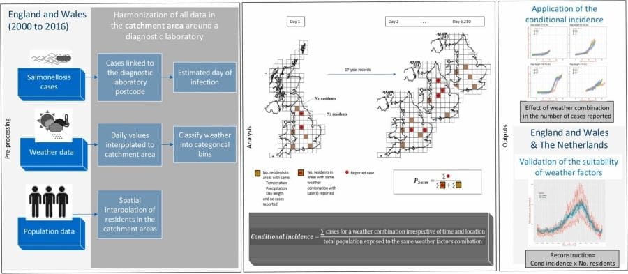 Graphical abstract: climate change and Salmonella outbreaks risk