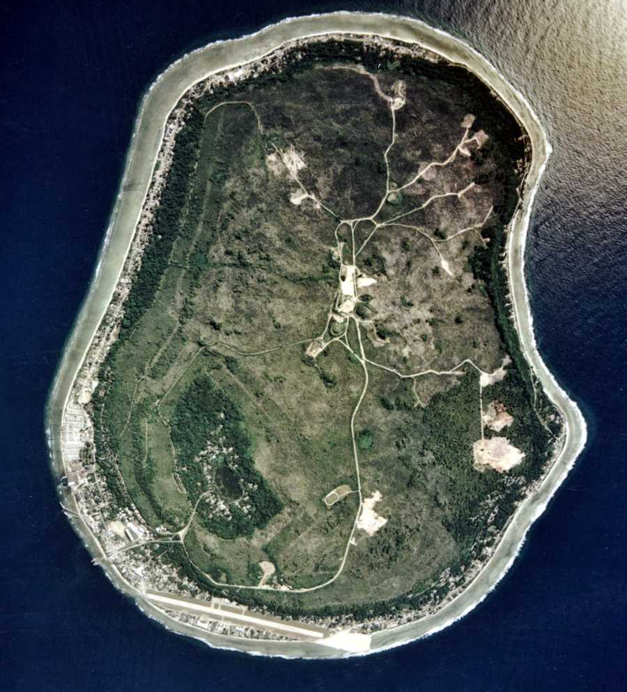 Satellite image: Nauru (s. climate resilience, financing)