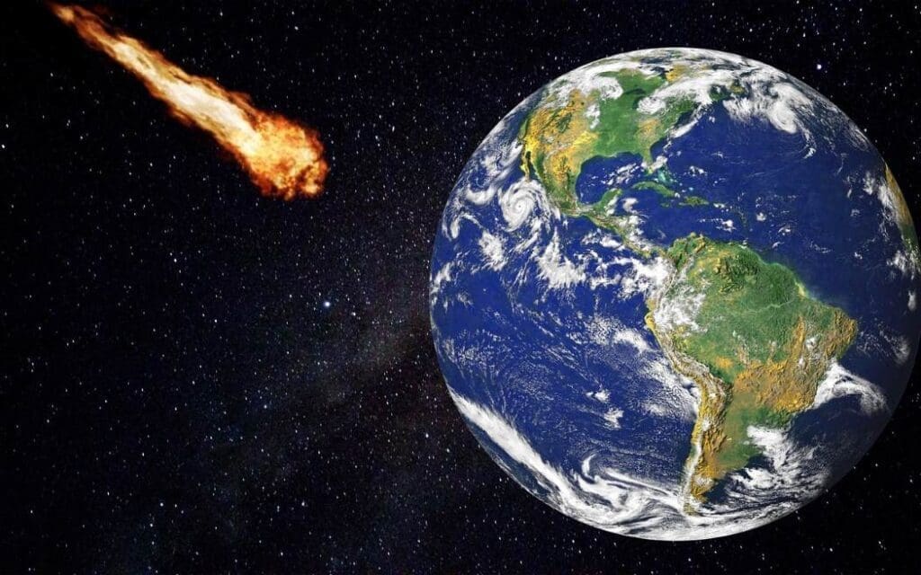 Asteroid, Earth, Meteorite image