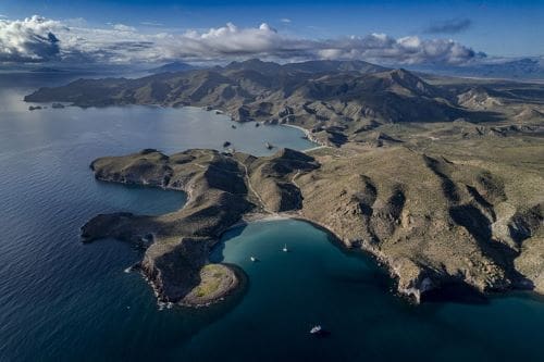 'Marine Prosperity Areas': A new path for ocean conservation An aerial view of San Basilio Bay in Baja California Sur, Mexico (s. Marine Prosperity Areas)