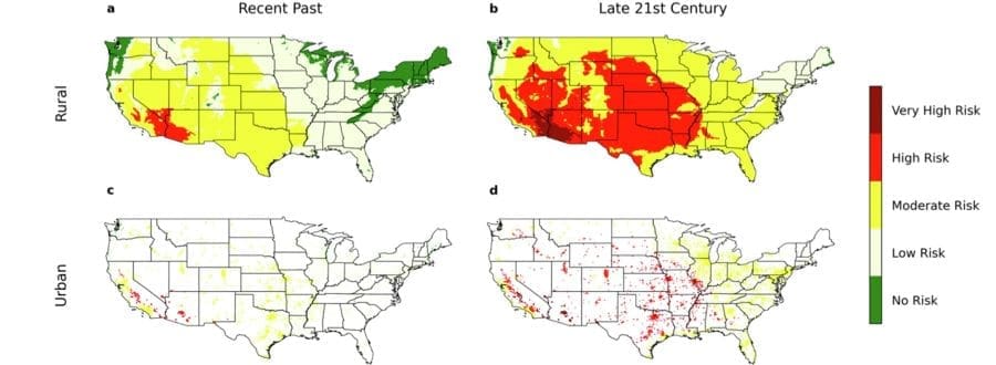 Image: Human airway inflammation risk grows with global warming (cropped image) (s. temperature, drier air, health, climate change)