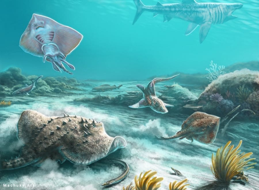 Climate Science Digest: March 19, 2025 Image: Illustration of thorny skates (s. climate, science)