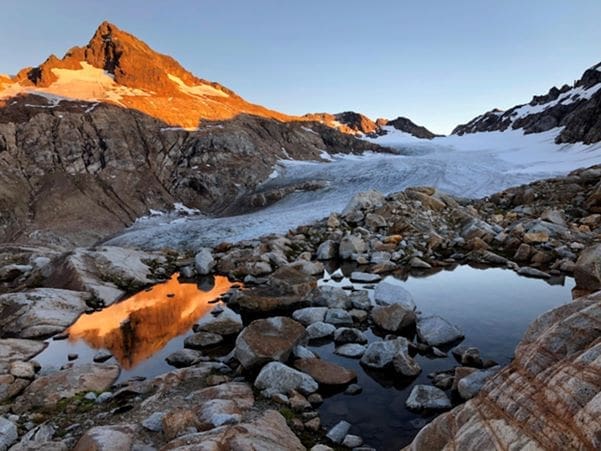 Image: South Cascade Glacier (s. climate, global warming)