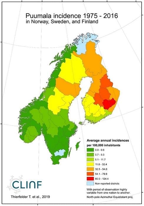 Melting Arctic ice may unleash ancient diseases, scientists warn Image: Nephropathia epidemica (s. Arctic, disease, climate)