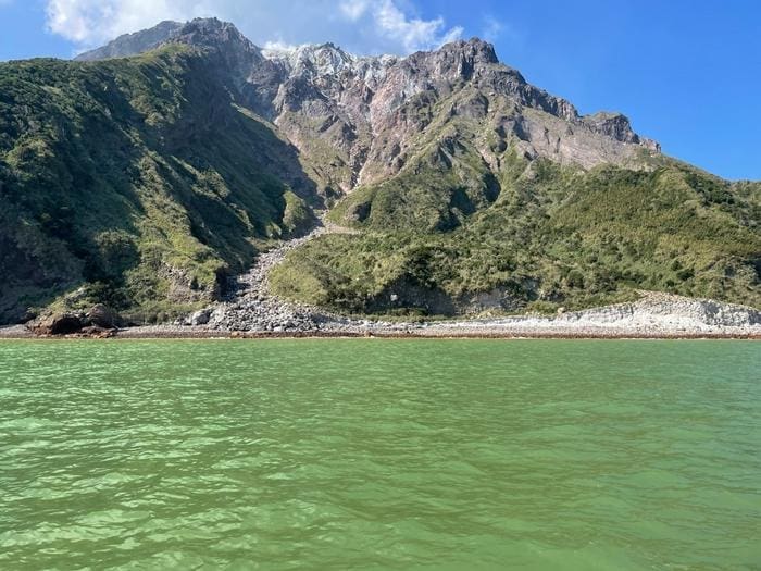 Climate Science Digest: April 15, 2025 Image: Iwo Island in the Satsunan Archipelago, Kyushu (2023) (s. science, climate, research)