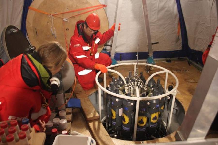 Image: Climate change disrupts Arctic currents carrying Siberian river matter 