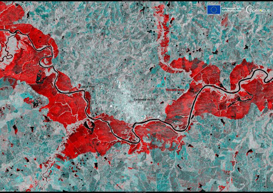 Image: Severe flooding in southern Brazil