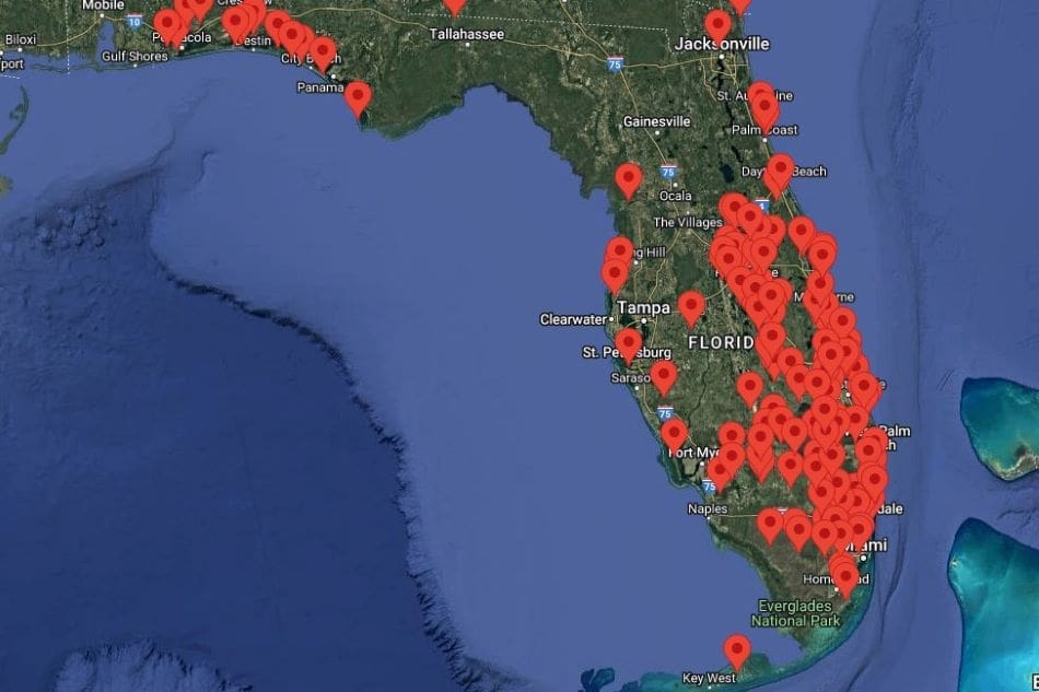 Image: SEA Econet Spans from Key West to South Carolina