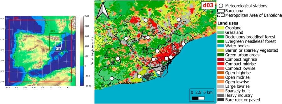 Barcelona faces extreme heatwave surge by 2100 Image: Infographic