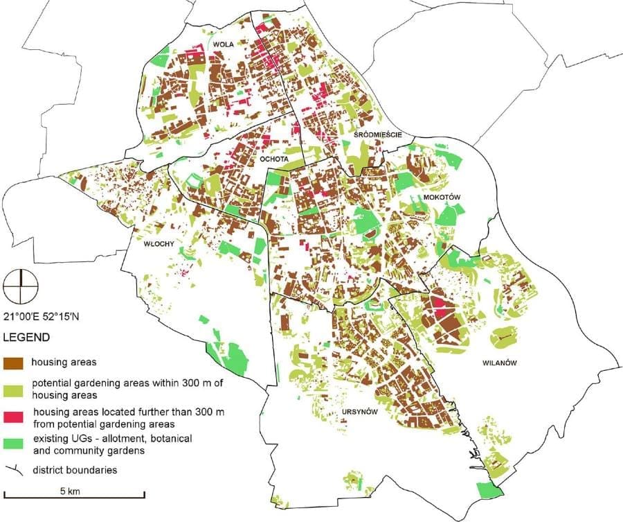 Image: graphic-map: warsaw