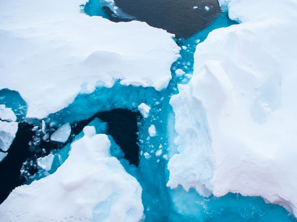 Abrupt climate shifts predicted in major Earth system models as temperatures rise Image: Melting summer ice