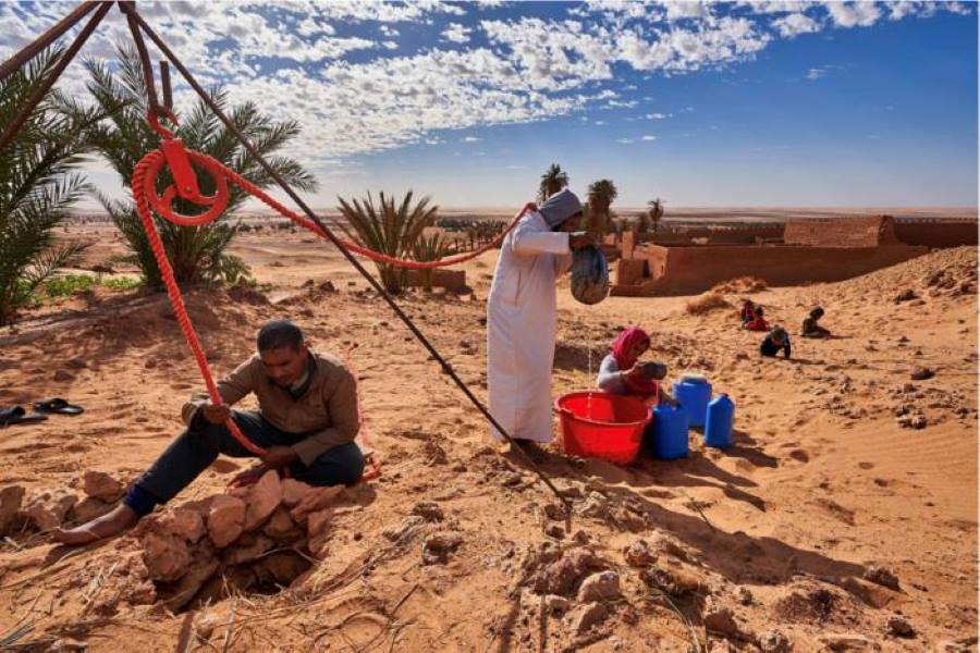 Global drought hotspots report catalogs severe suffering, economic damage in 2023-2025 Image: Traditional method of water harvesting